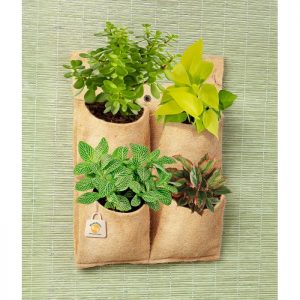 4-pockets-vertical-wall-hanging-planter