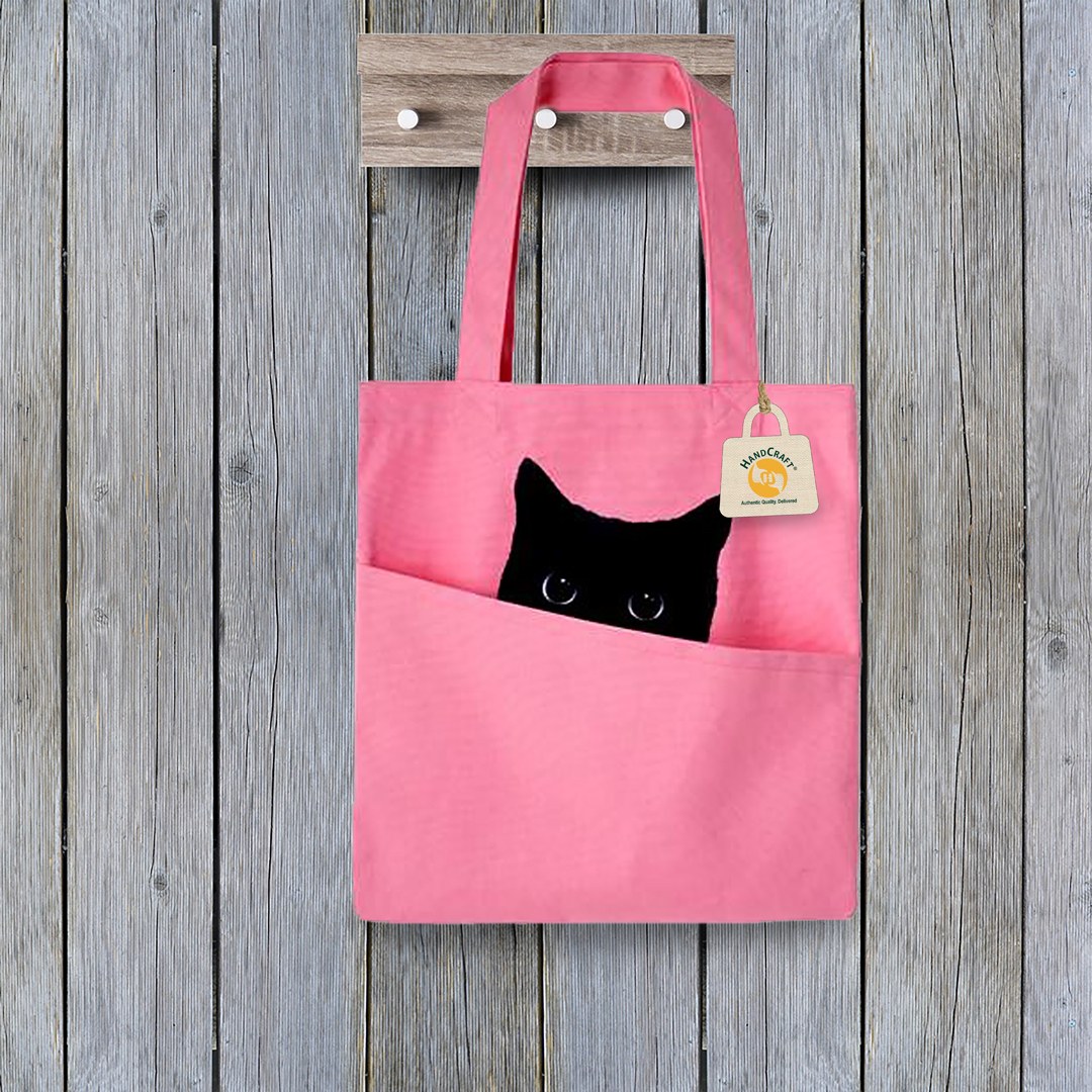 Cotton tote bag for comparison with jute and juco