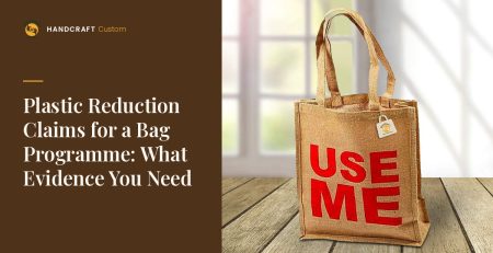 Jute Carry Bag by HANDCRAFT, reusable bag replacing plastic
